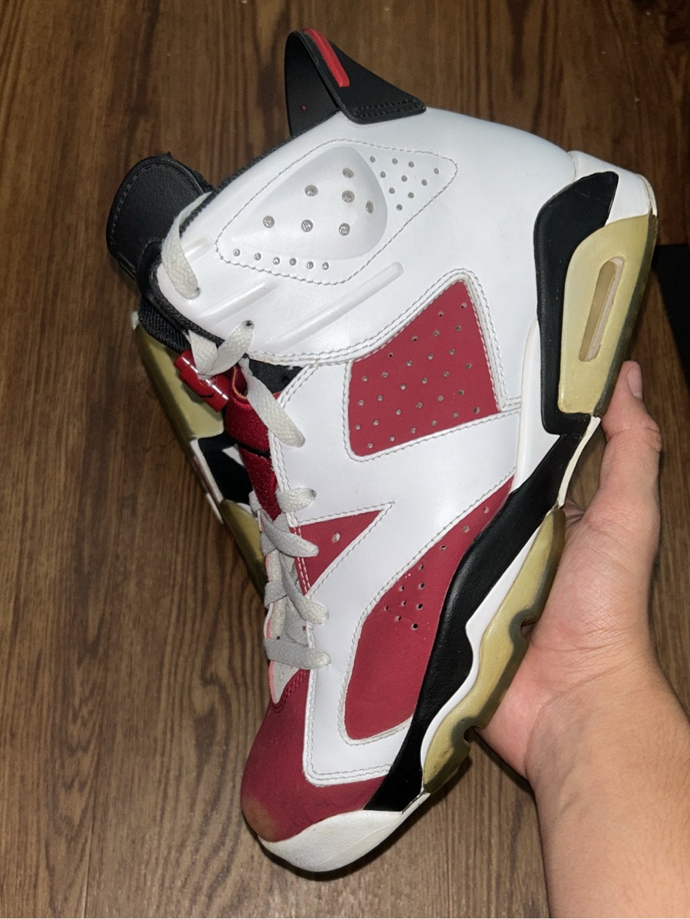 Air jordan 6 “carmine”